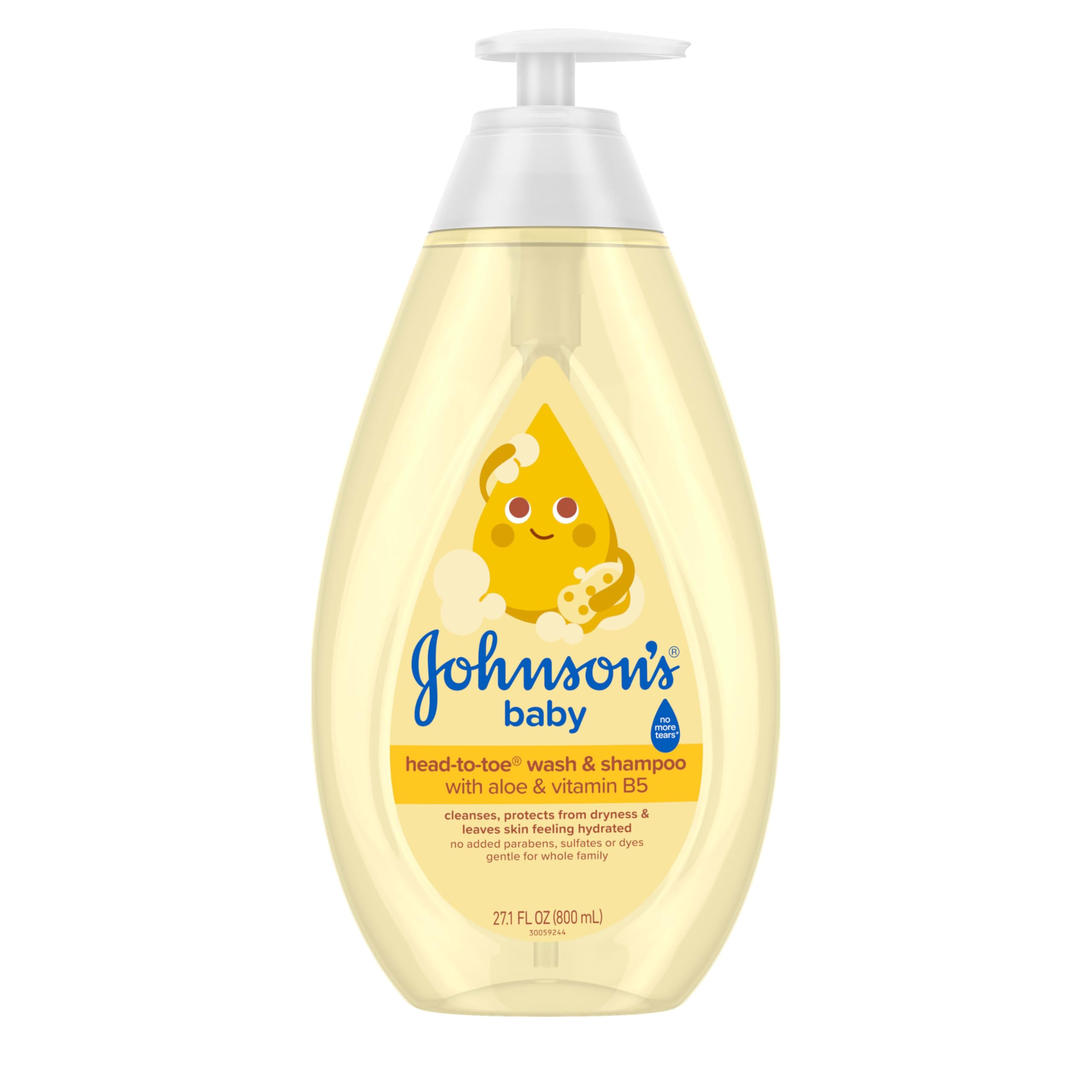 Johnson's Chamomile Baby Shampoo 500ml - Gentle Formula | Hypoallergenic