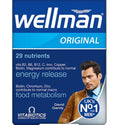 Vitabiotics Wellman Men's Multivitamin Dietary Supplement - 30 Tablets for Comprehensive Nutritional Support