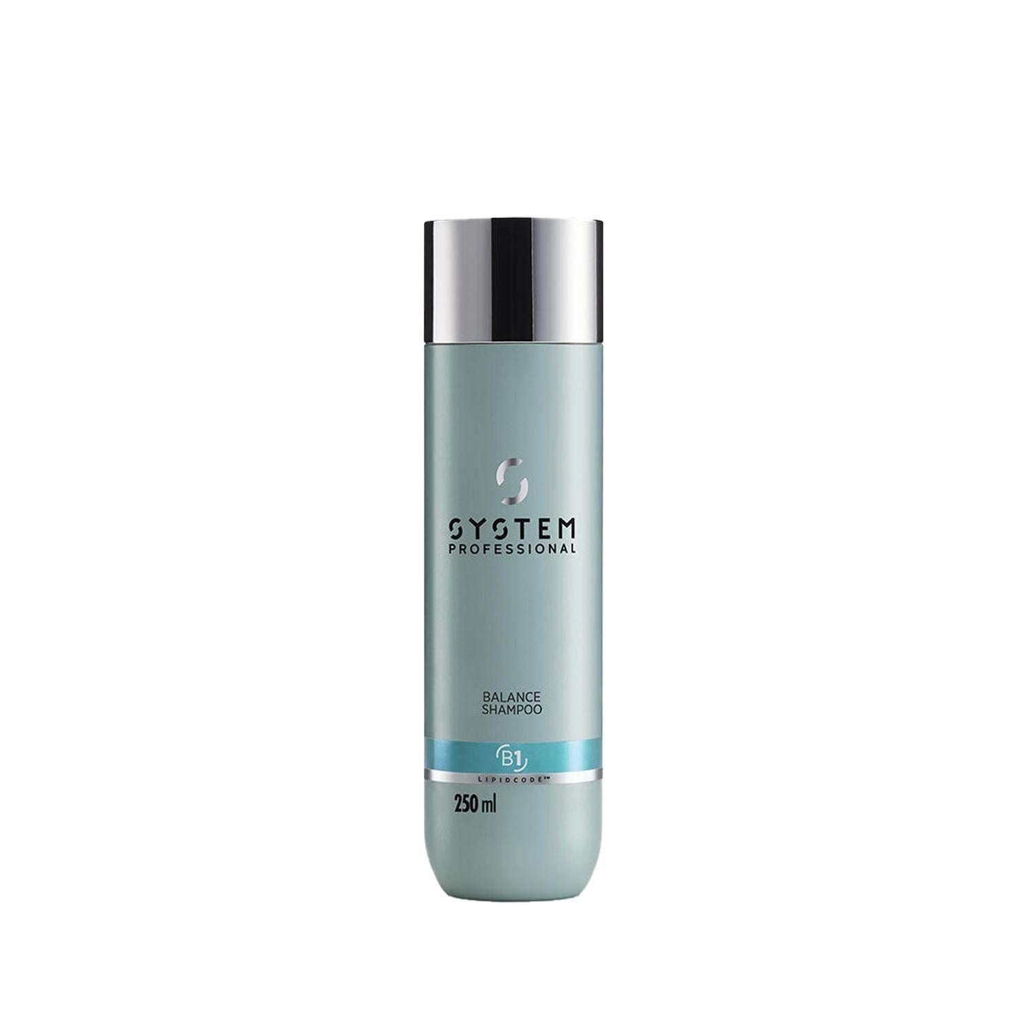 Wella System Professional Balance Shampoo 250ml - Balancing Hair Care for Healthy Scalp