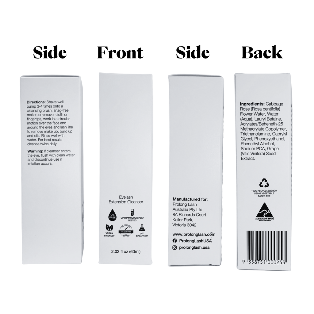 White Label Eyelash Extension Foaming Pump - 2 fl oz / 60ml