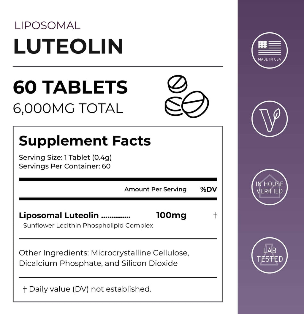 Liposomal Luteolin