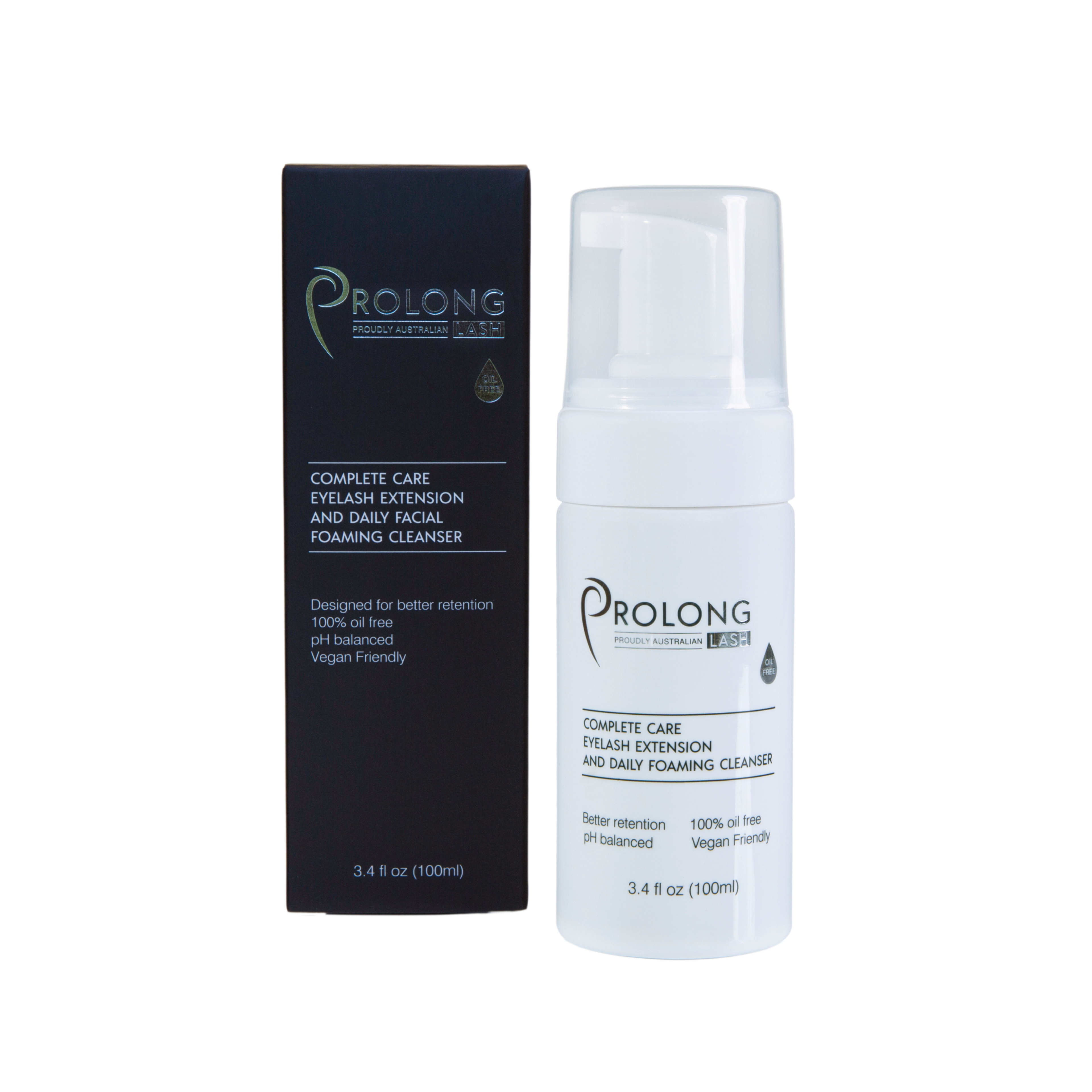 Eyelash Extension Foaming Cleanser Pump 3.4 fl oz / 100 ml
