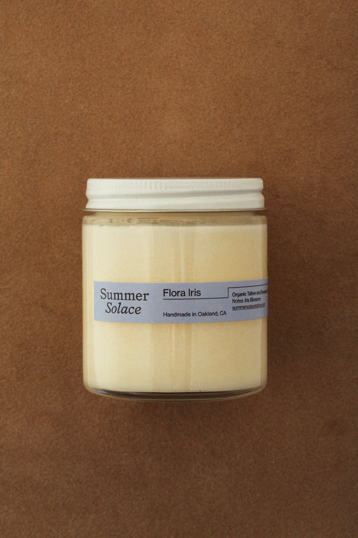 Flora Iris – Travel Candle | Orris Root & Palo Santo