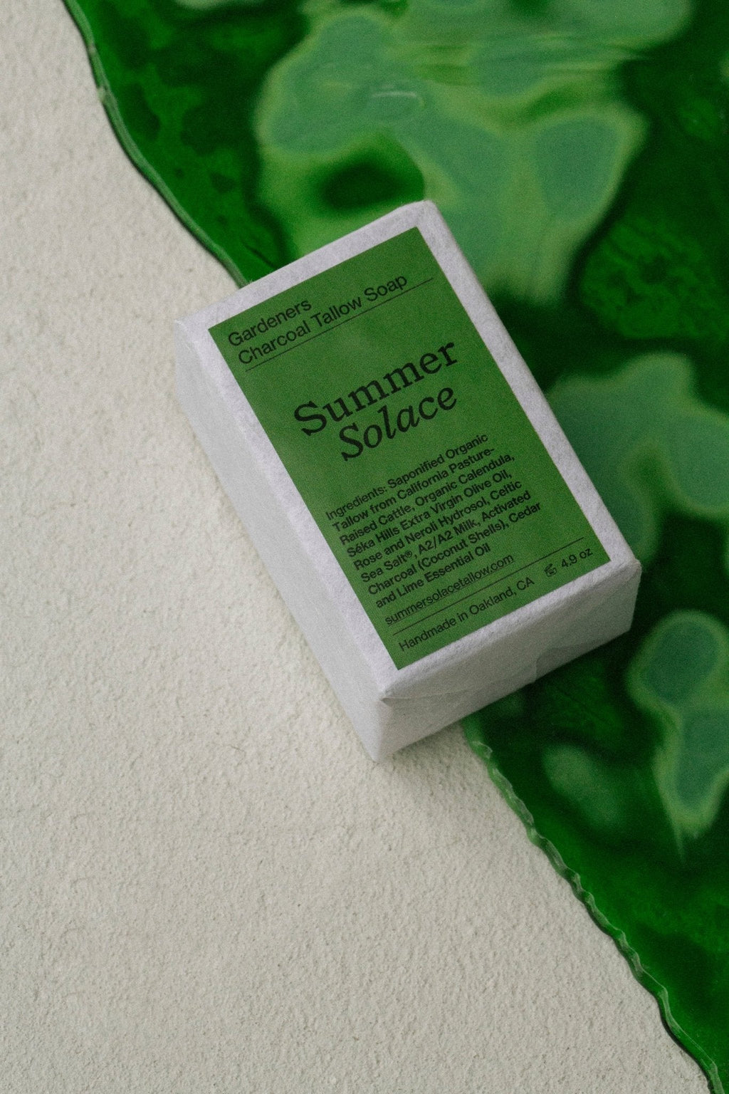 Gardener’s Charcoal Soap – Deep Cleansing Bar | Cedar & Lime