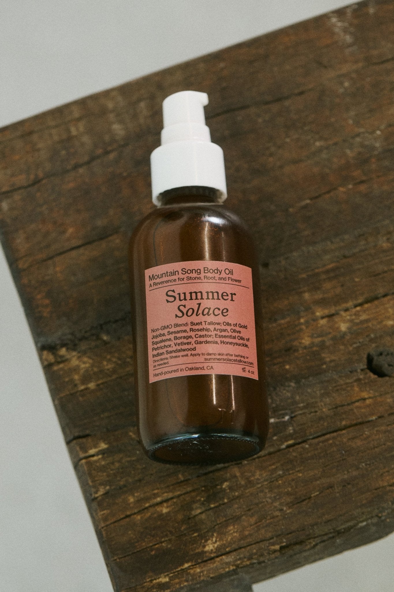 Mountain Song Body and Hair Oil – Petrichor, Gardenia, Honeysuckle (Limited Edition)