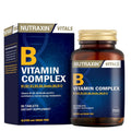 Nutraxin B Vitamin Complex Supplement - 60 Capsules, Gluten-Free, Supports Overall Health
